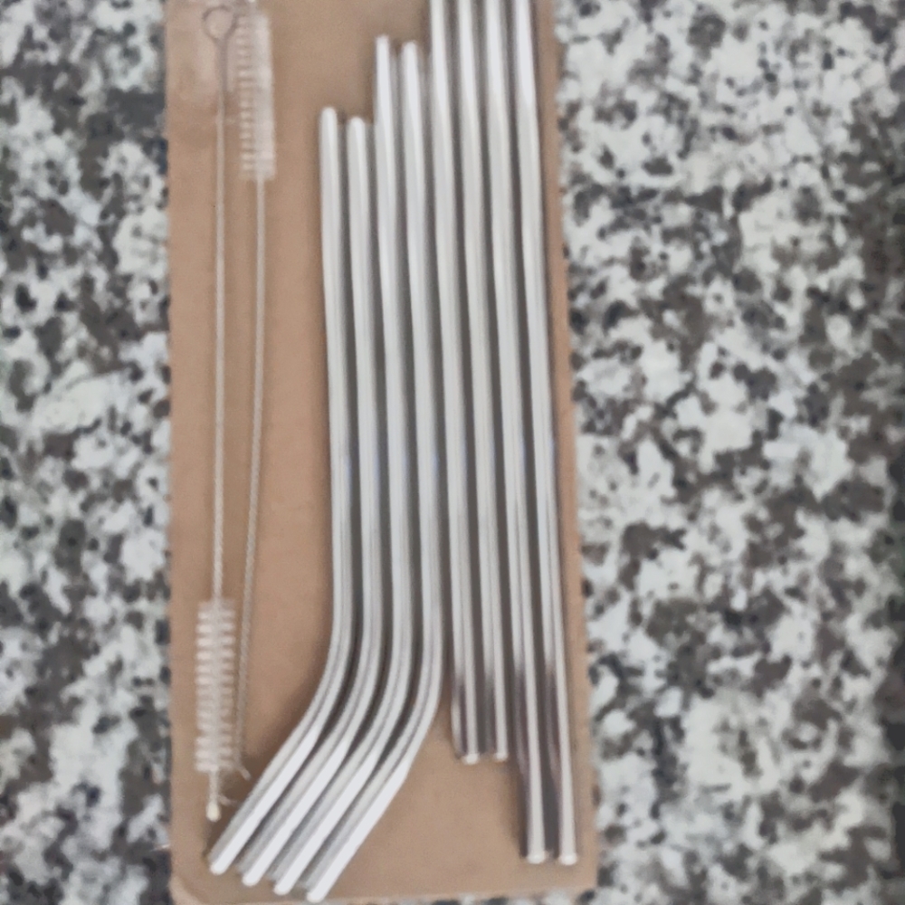 Stainless steel straws
